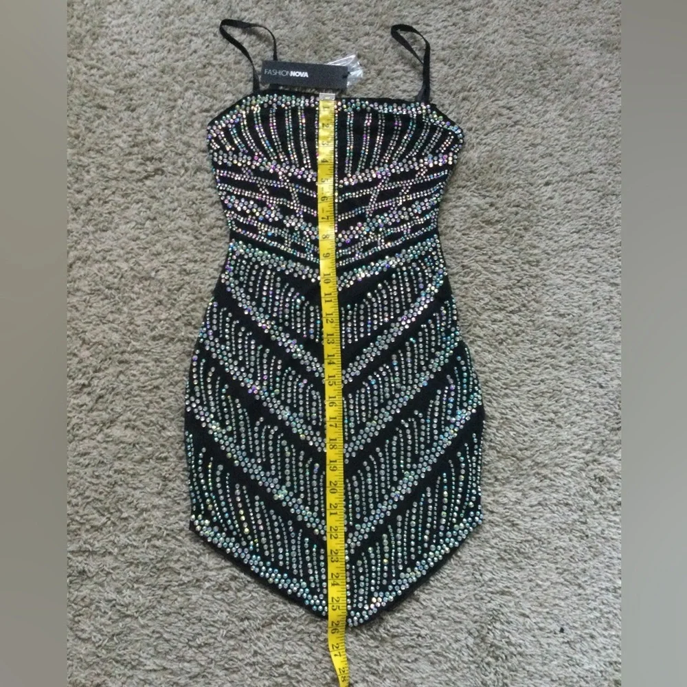 Grace Embellished Mini Dress - Picture 9 of 16